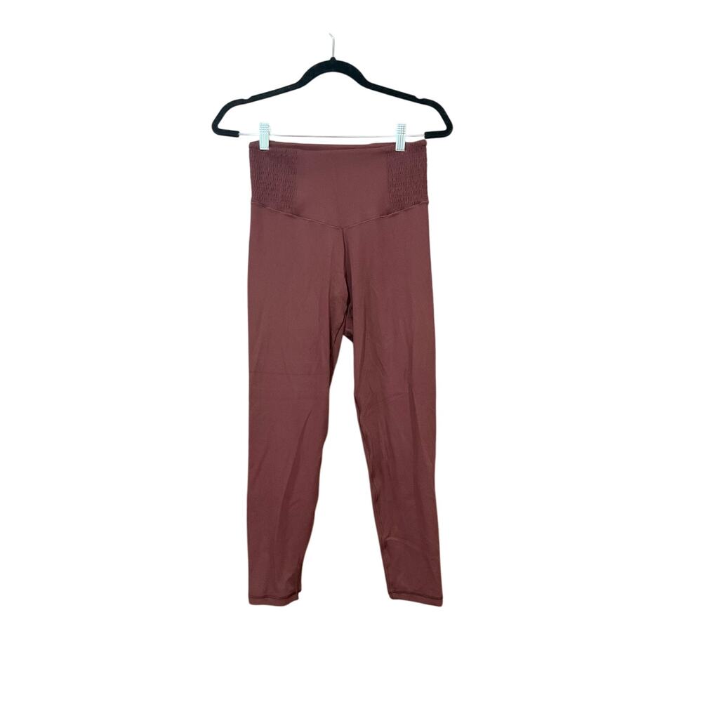Aerie Leggings Women Large Brownish Maroon
